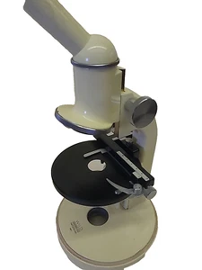 Wild Heerbrugg Switzerland M11 Compound Microscope with dome cover - no occular - Bild 1 von 15
