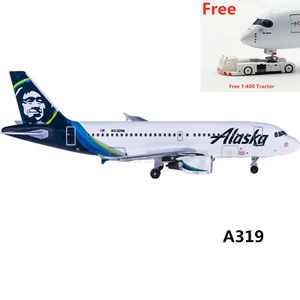 (Very Rare)1:400 AeroClassic AC419530 Alaska Airlines A319 N530VA +FreeTractor  - Picture 1 of 3