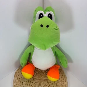 Super Mario Bros Yoshi Plsuh 22" Large Turtle Nintendo 2019 Shell Pocket - Bild 1 von 8