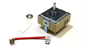 GENUINE CREAM EGO HOTPLATE SWITCH CONTROL SIMMER STAT 50.56078.008 544513 EF21 - Picture 1 of 3