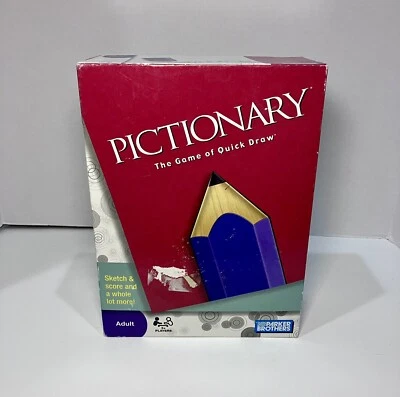 Pictionary: The Game Of Quick Draw 2009 Parker Brothers Hasbro-Pre Owned - Image 1 of 3