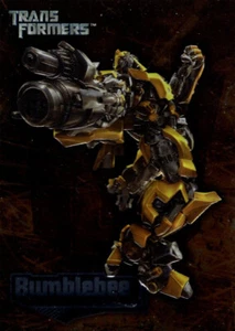 2007 Topps Transformers Movie Embossed Foil Cards #02 Bumblebee - Picture 1 of 2