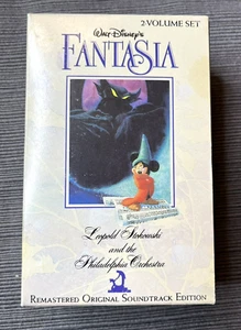 Walt Disney's Fantasia 2 Volume Cassette Set 1990 Remastered Original Soundtrack - Picture 1 of 4