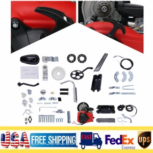 Bike Engine Motor Kit 4-Stroke 49CC Gas Petrol Motorized Bicycle Scooter Belt - Bild 1 von 24