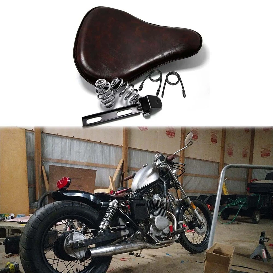 Asientos individuales de resorte de 13" para motocicleta Honda Magna 750 VF750C Nighthawk 250 CB250 Foto 1 de 4