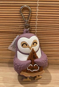 Bath & Body Works Pocketbac Schlüsselanhänger Desinfektionsmittel Halter Eule mit Pekannusskuchen - Bild 1 von 3