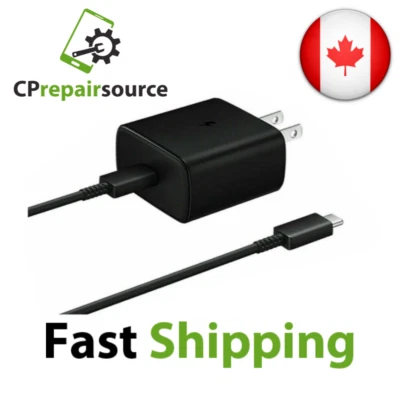 Cable cargador rápido súper pared 45W USB PD tipo C Samsung Galaxy Tab s7+ Foto 1 de 2