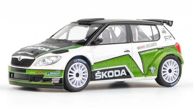 Skoda Fabia II FL S2000 2010 Skoda Motorsport Design 2012 1:43 ABREX AB604T - Immagine 1 di 1