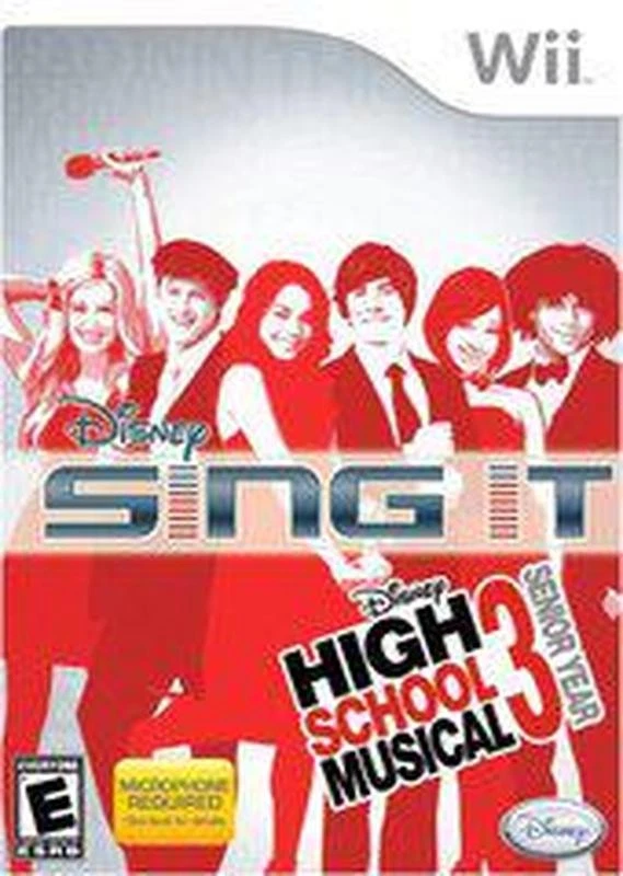 Disney Sing It High School Musical 3 - Wii - En estuche Foto 1 de 1