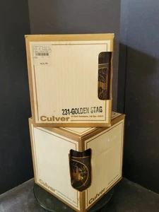 Durchbruch 8er Set #231 Rentier Golden Hirsch Gläser Gold Design MCM - Bild 1 von 3