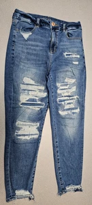 American Eagle Next Level Stretch Distressed Curvy Jegging Size 10 (X Short) - Picture 1 of 8