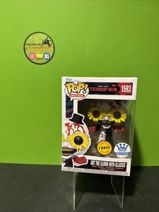 Funko Pop Vinilo Terrifier Arte el Payaso con Gafas Bloody Chase Exclusivo - Imagen 1 de 7