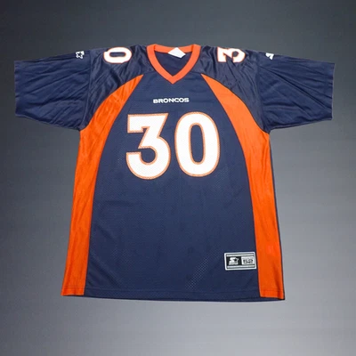 CAMISETA DE FÚTBOL VINTAGE STARTER TERRELL DAVIS #30 DENVER BRONCOS ADULTO 52/XL Foto 1 de 3
