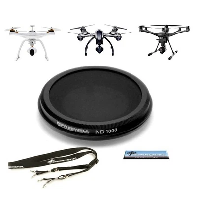 Freewell ND1000 Filter für Yuneec Typhoon H + gratis DS24 Universal 4 Punkt Gurt - Bild 1 von 4