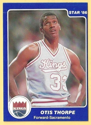 Tarjeta Star '86 Otis Thorpe 1985-85 #79 Sacramento Kings Foto 1 de 4