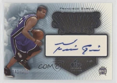 2005 SP Signature Edition Scripts for Success Francisco Garcia Rookie Auto RC - Image 1 of 2