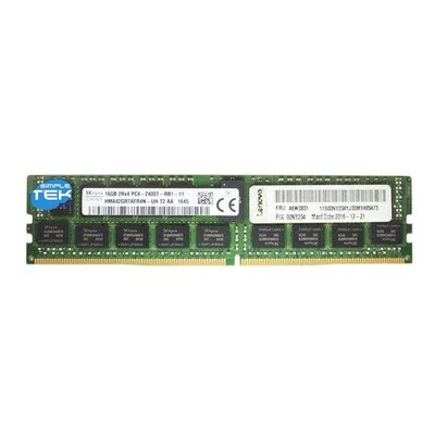 Ibm Ddr4 16gb Ecc Pc4-17000 Rdimm Modulo Banco Ram Dimm Server Wo Ricondizionato - Immagine 1 di 4