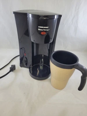 Black and & Decker DCM18 Brew N Go Single Serve Coffee Maker - NO MUG LID - Image 1 of 4