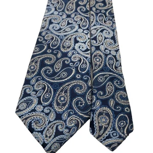 Joseph Abboud Paisley mehrfarbig blau 100 % Seide Krawatte 61 Zoll L x 3 Zoll B - Bild 1 von 7