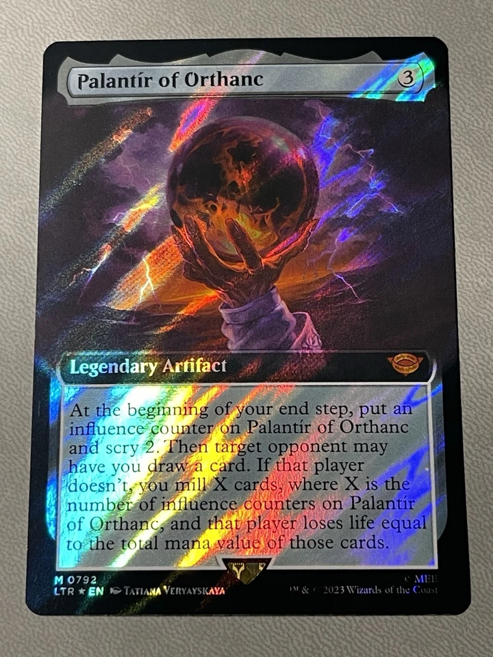 Palantir Of Orthanc SURGE FOIL MTG LTR 792 Magic The Gathering Lord Of The Rings - Image 1 of 2