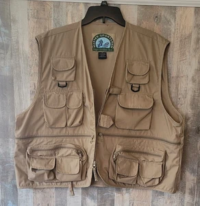 Master Sportsman Fishing Vest Size 2XL (XXL) Rugged Outdoor Gear *LOOKS UNWORN* - Picture 1 of 8