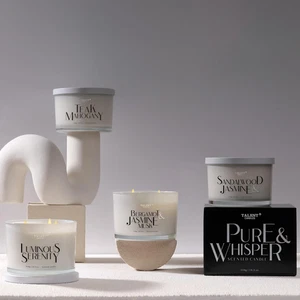 Duftkerzen für Zuhause - große 3 Docht Glaskerzen - natürliche Sojawachskerzen... - Bild 1 von 12