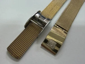 Cinturino orologio maglia GP originale Omega 6019 vintage donna 10 mm #035 - Foto 1 di 10