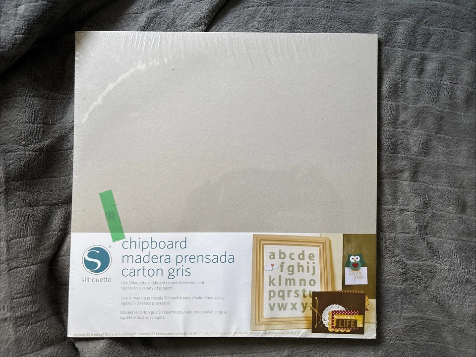 Tarjetas de álbum de recortes Silhouette LIGERO DELGADO 12x12 aglomerado 24 hojas Foto 1 de 1