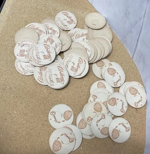 Abiline Dairy Abiline, Kansas Buttermilk & Orange Drink Cap Pog Lot of 67 Vtg - Picture 1 of 4