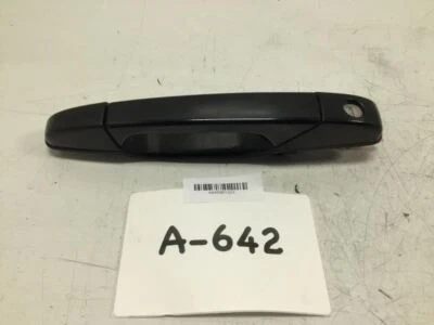  GMC Yukon XL 2007 manija exterior de puerta delantera izquierda del lado del conductor negra OEM+ Foto 1 de 4