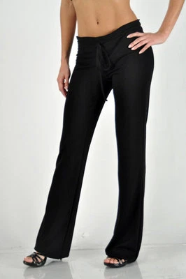 New T-PARTY Rayon Charcoal Relaxed Fit yoga Pants, S M L - Image 1 of 4