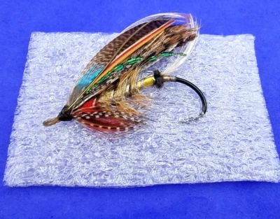 MOSCA SALMÓN GUADYED VINTAGE, TALLA 2/0 DE PATRÓN DESCONOCIDO Foto 1 de 2