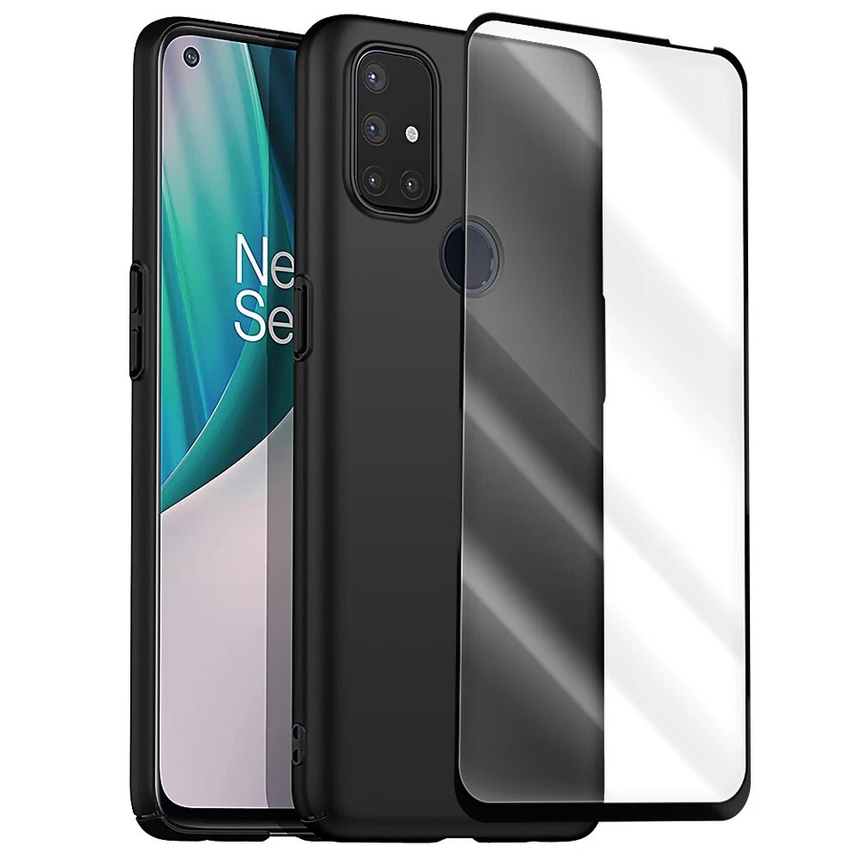 Tempered Glass Screen Protector & TPU Case for T-Mobile OnePlus Nord N10 5G USA - Image 1 of 1