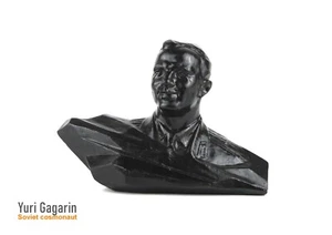 Yuri Gagarin cosmonauta soviético RARO de colección busto soviético estatua espacio - Imagen 1 de 8