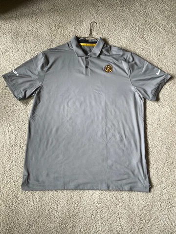 Los Angeles Sparks WNBA Polo Shirt Size L Gray Nike Cover