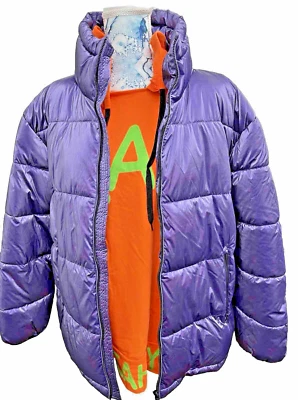 SALE ! HERBST  WARM DICK STEPP JACKE NEU 48 50 XXL METALLIC LILA - Bild 1 von 4