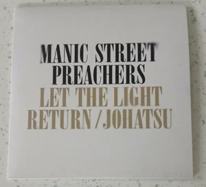 Manic Street Preachers 7" Vinyl Let The Light Return / Johatsu.Critical Thinking - Picture 1 of 2