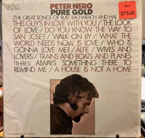 Peter Nero – Pure Gold (Burt Bacharach) / Vinyl/LP RCA 1976 - Imagen 1 de 4