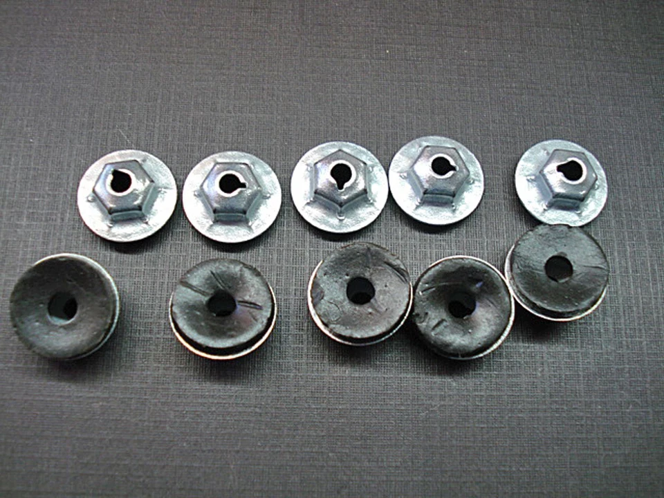 25 pcs 8-32 moulding clip sealer nuts Buick Cadillac Chevy Pontiac Oldsmobile   - Image 1 of 1