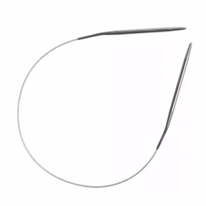 circular knitting needles stainless steel various sizes socks 40-43cm - Picture 1 of 1