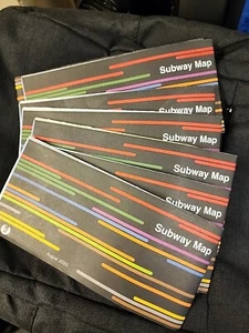 New York City NYC MTA Subway Railroad Map (2023) - Picture 1 of 2