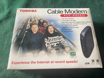 Toshiba - Cable Modem PCX DOCSIS - Image 1 of 4