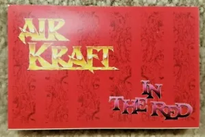 Vintage 1991 Cassette Tape Airkraft In The Red Curb Records - Picture 1 of 8
