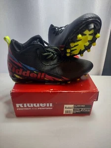Riddell Flash Mid Football Cleats Size 9.5 New With Box Fast Shipping - Picture 1 of 3
