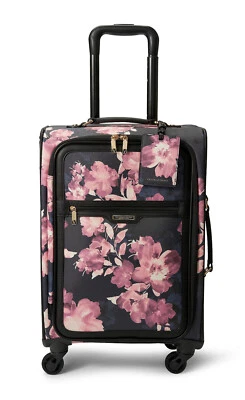 Victoria's Secret VS Carry On Suitcase Luggage Spinner Floral Night Bloom - Image 1 of 4