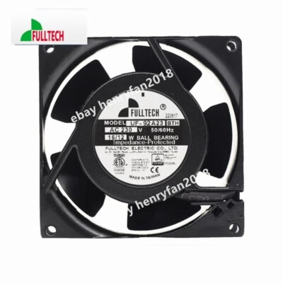 FULLTECH UF-92A23 BTH Axial Fan AC 230V 92*92*38MM 16/12W Cabinet Cooling Fan - Image 1 of 4