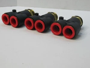 (NUEVO - Lote de 3) Tubo SMC 1/2" NPT x 1/2" empuje para conectar montaje en Y - Imagen 1 de 3