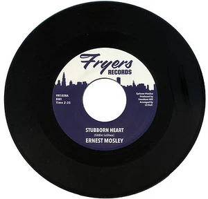 ERNEST MOSLEY "STUBBORN HEART c/w KEEP ON LOVING ME" MONSTER NORTHERN SOUL - Picture 1 of 1