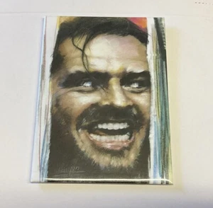 The Shining Stanley Kubrick Jack Nicholson Magnet USA Here’s Johnny New - Picture 1 of 1