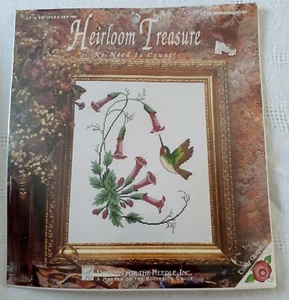 Heirloom Treasures Kreuzstich Kit 5270 Kolibris 11X14" Versiegelt - Bild 1 von 2
